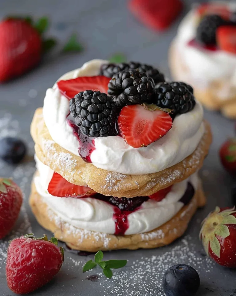 Chilled Crumbl berries and cream cookies