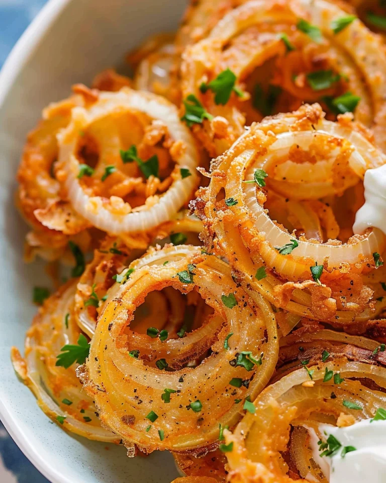 Crispy Onion Ring Chips