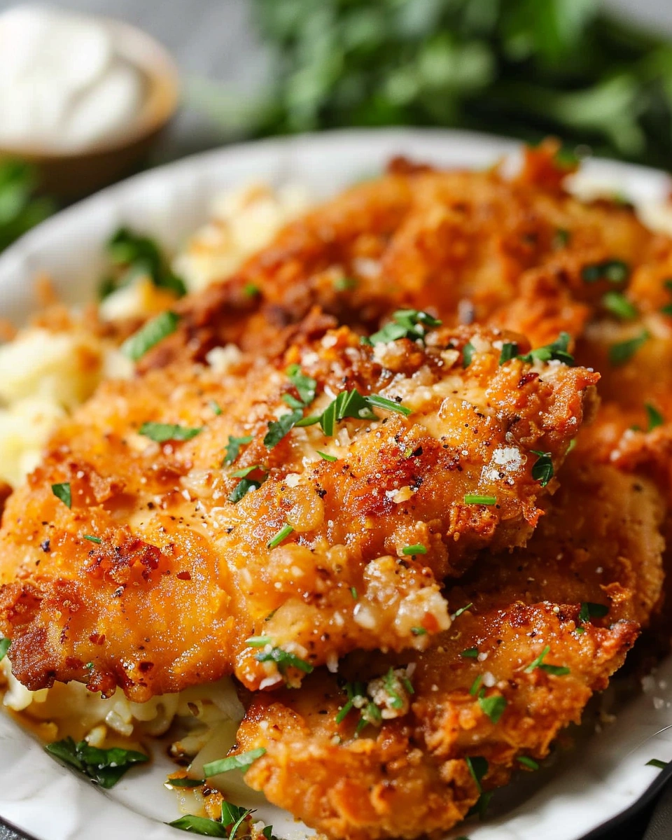Crispy Garlic Butter Chicken