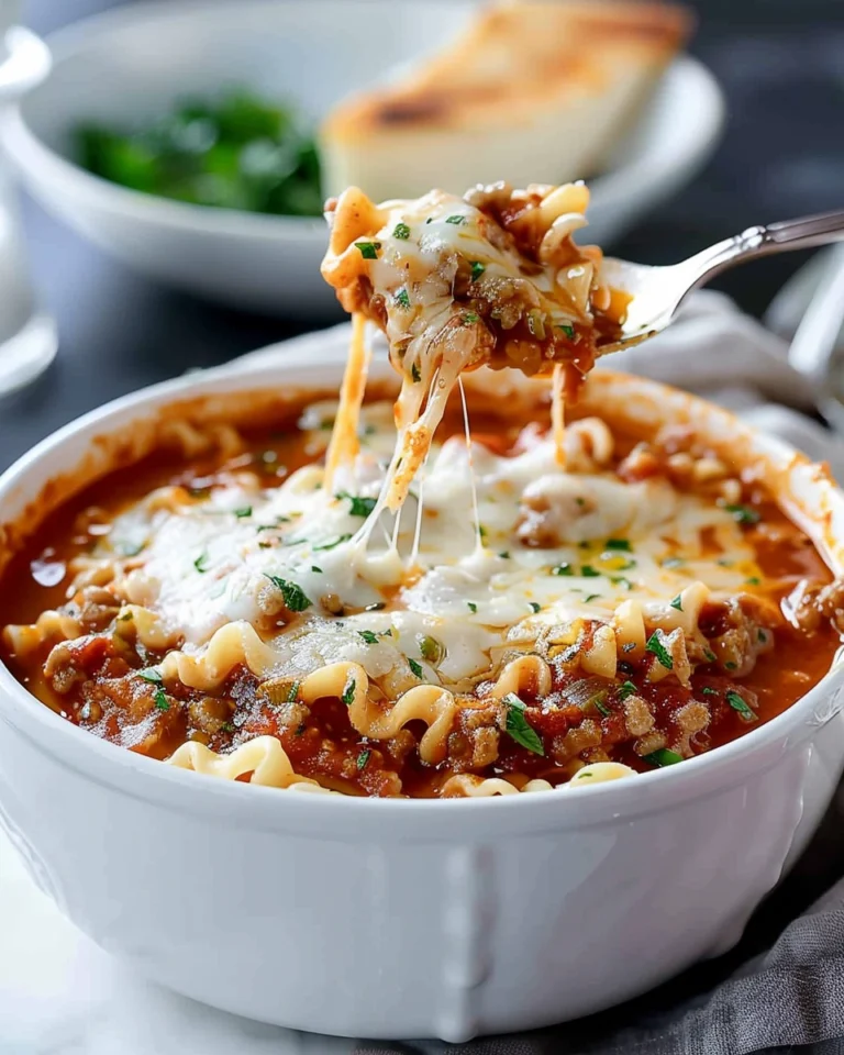 Lasagna Soup
