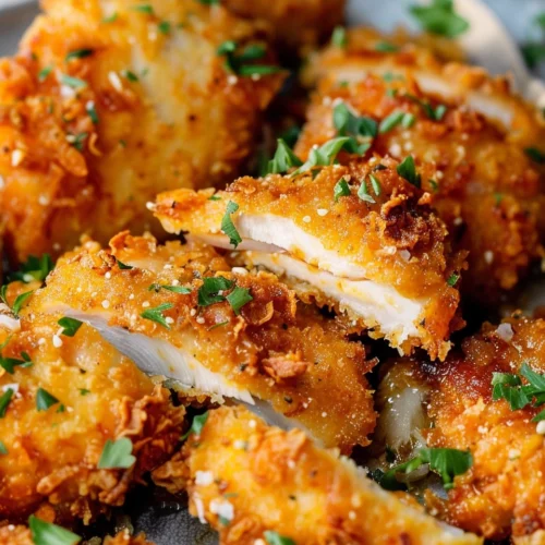 Crispy Garlic Butter Chicken