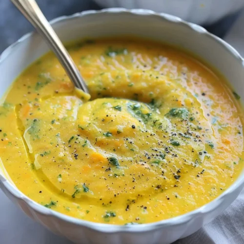 Healthy Zucchini Carrot Soup