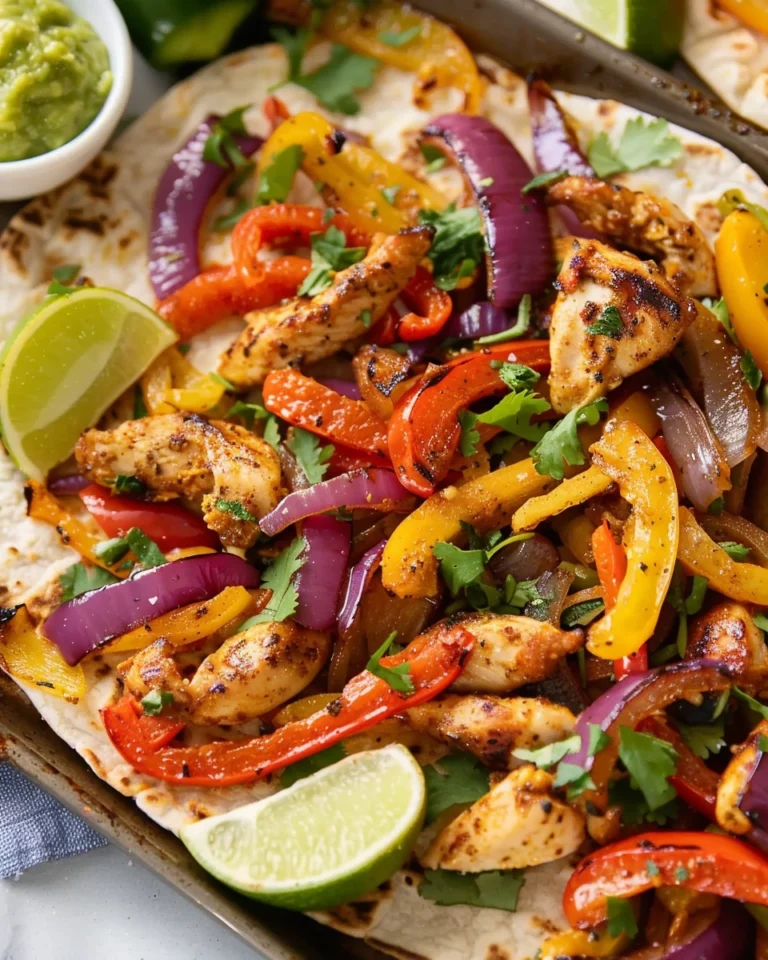 Sheet Pan Chicken FajitaS
