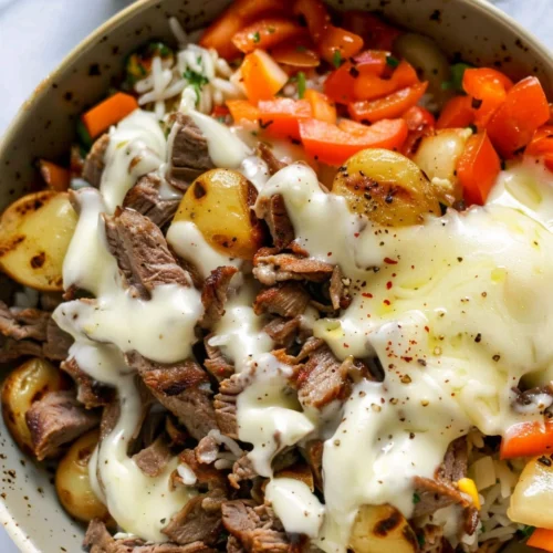 Philly Cheesesteak Bowls
