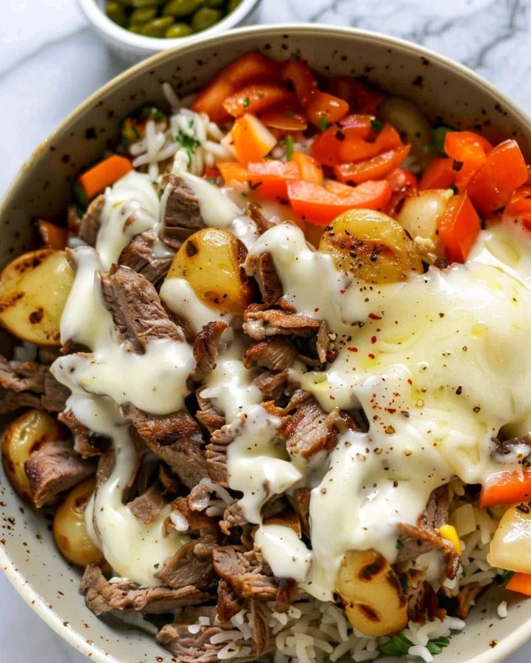 Philly Cheesesteak Bowls
