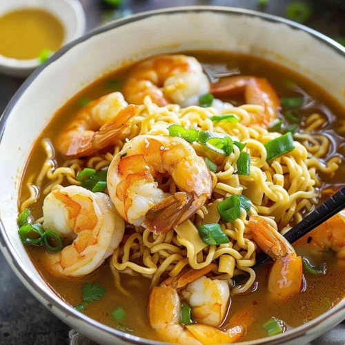 Shrimp Ramen Soup Recipe