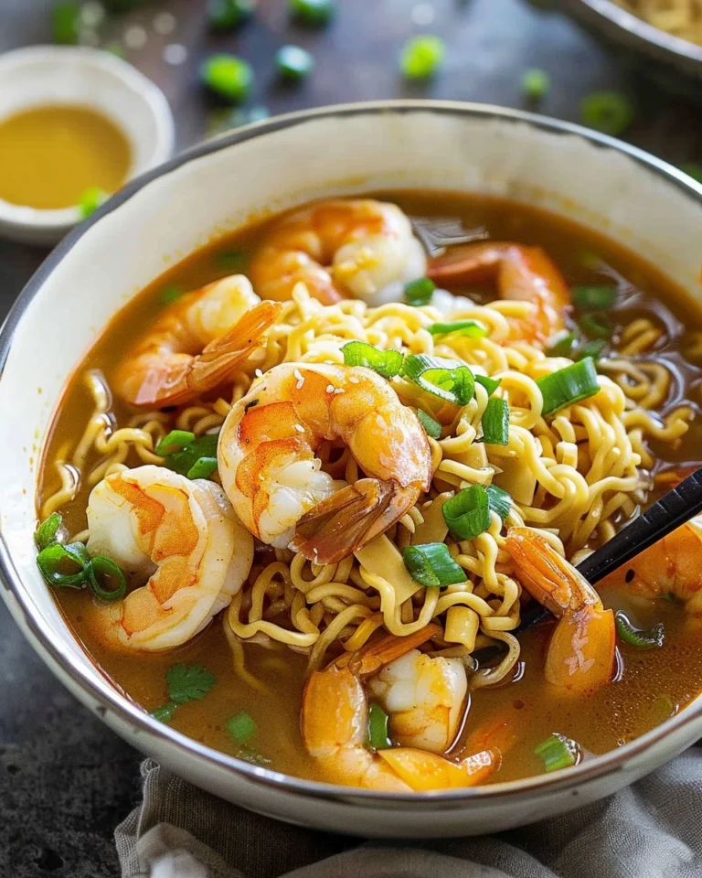 Shrimp Ramen Soup Recipe