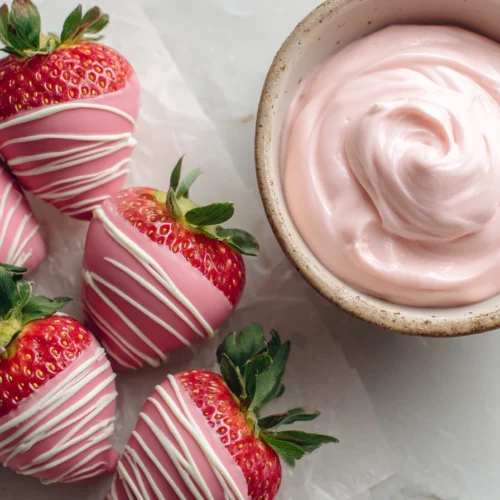 Yogurt Covered Strawberries
