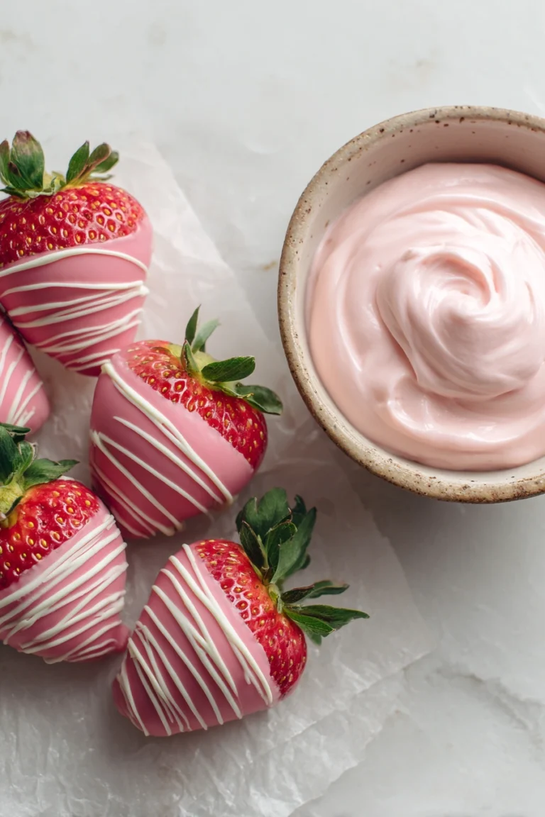 Yogurt Covered Strawberries