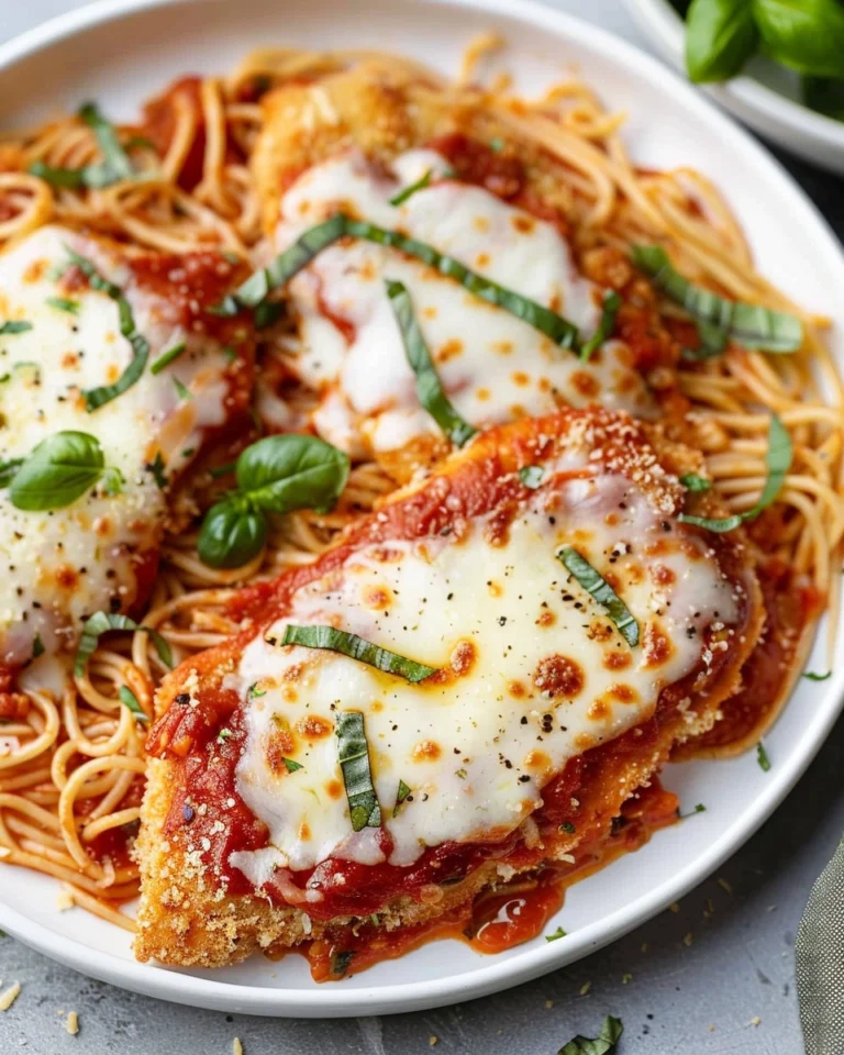 Healthy Baked Chicken Parmesan