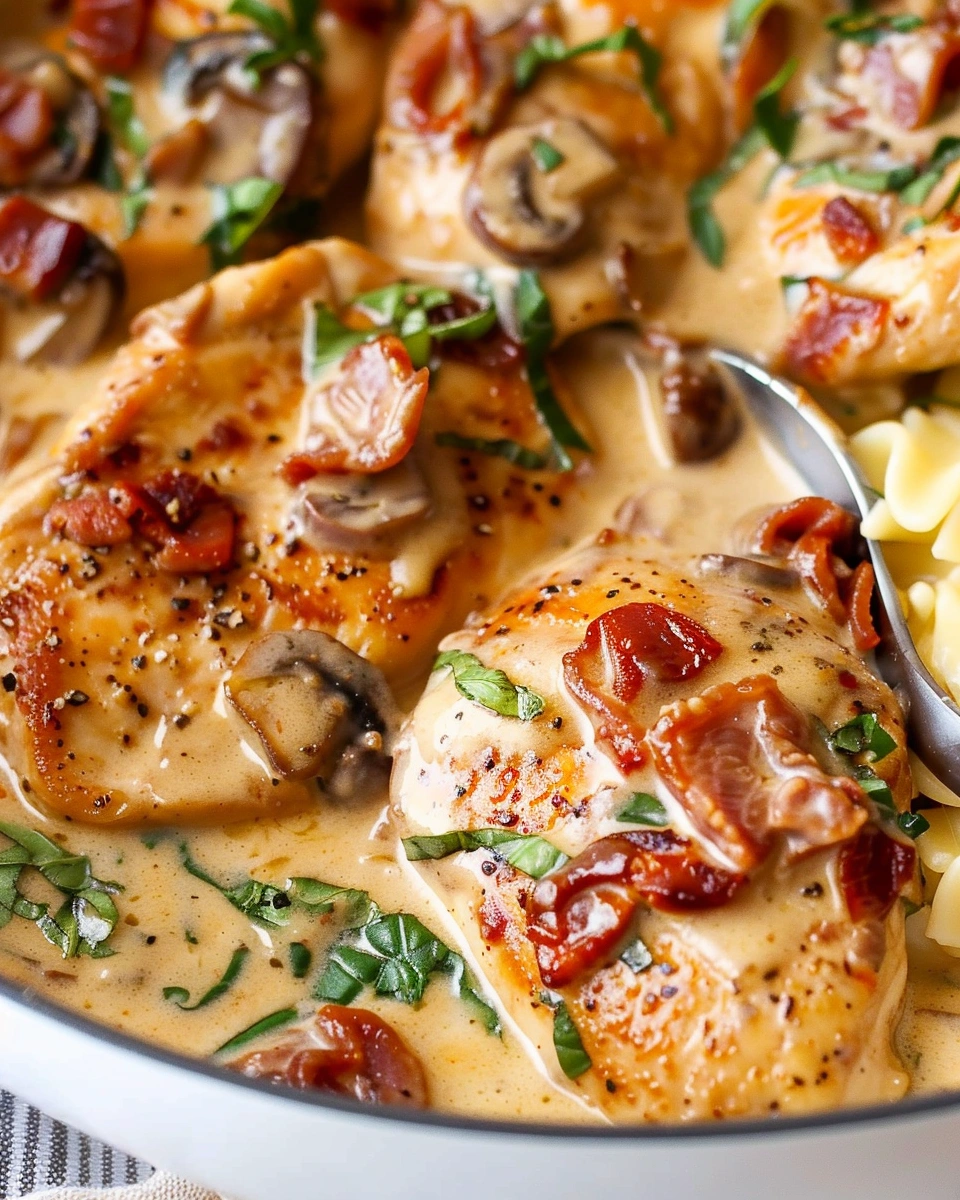 One Pan Creamy Tuscan Chicken