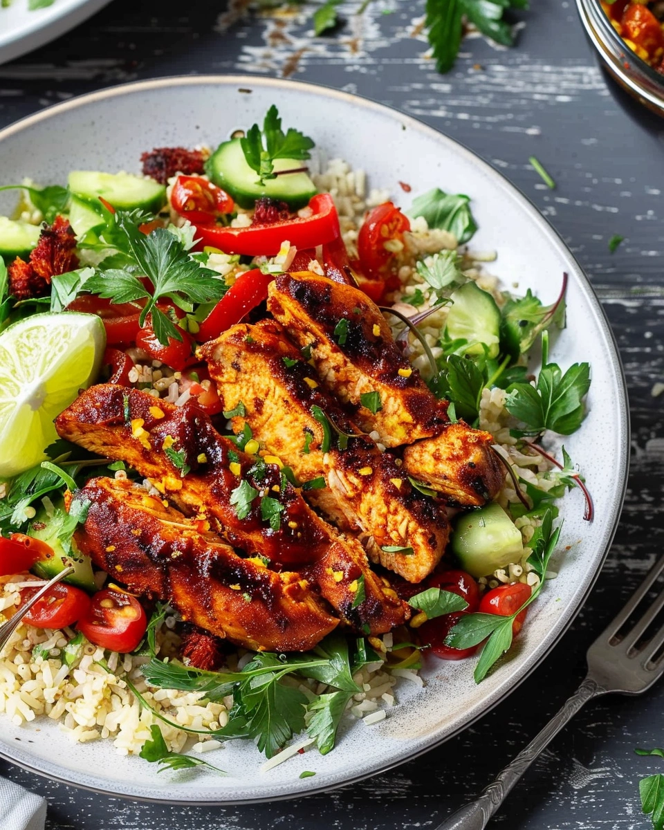 Harissa Chicken Salad