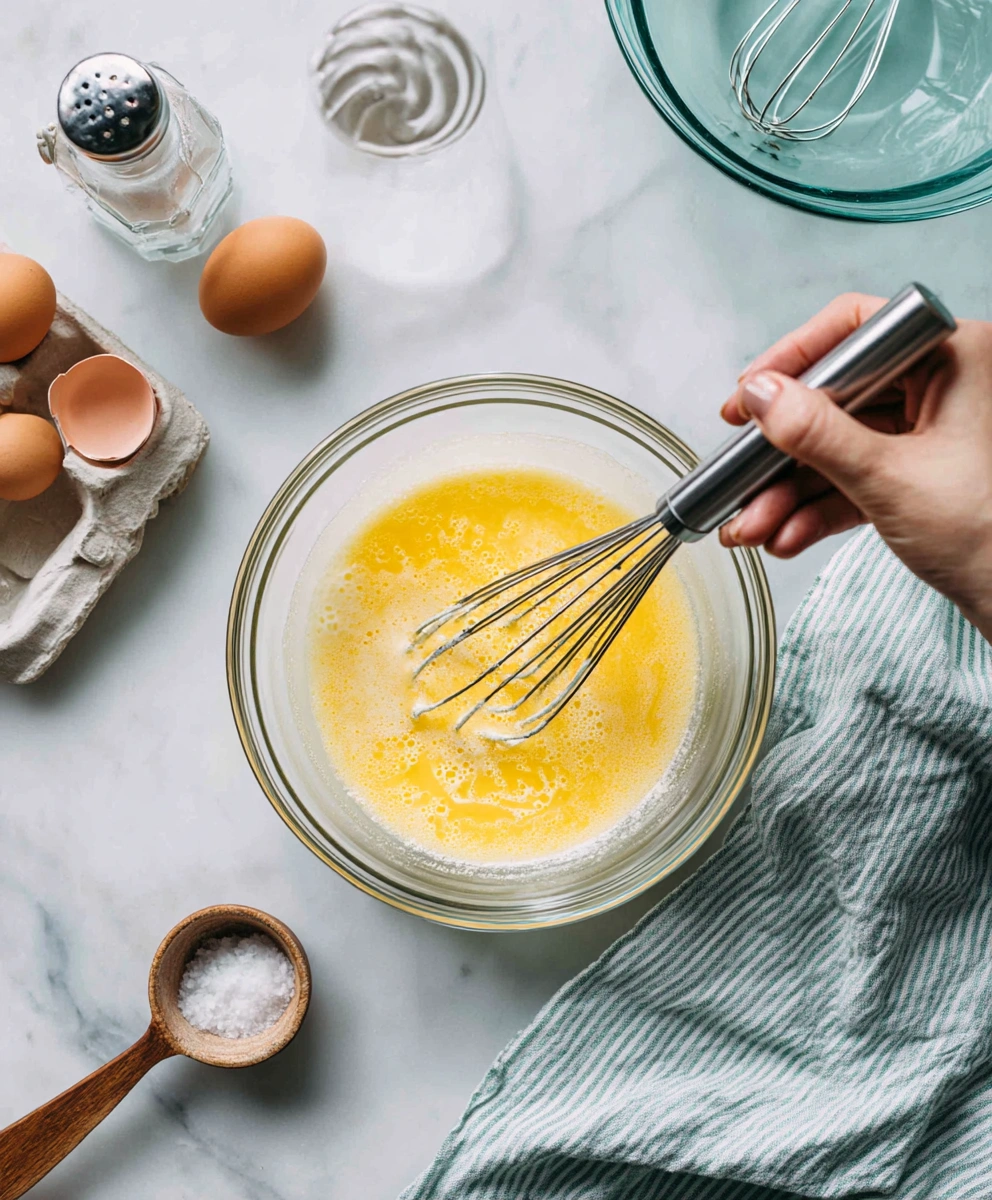 Scrambled Eggs Process