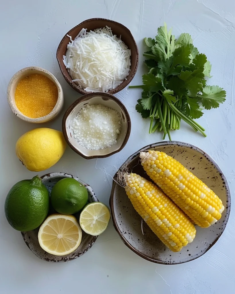 Corn Salsa Ingredients