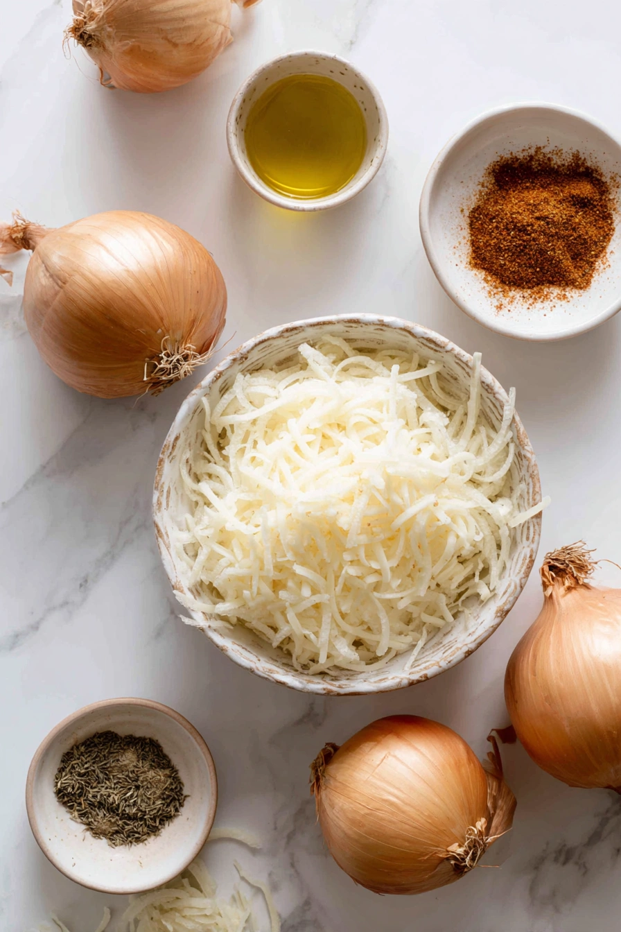 Crispy Onion Ring Chips Ingredients