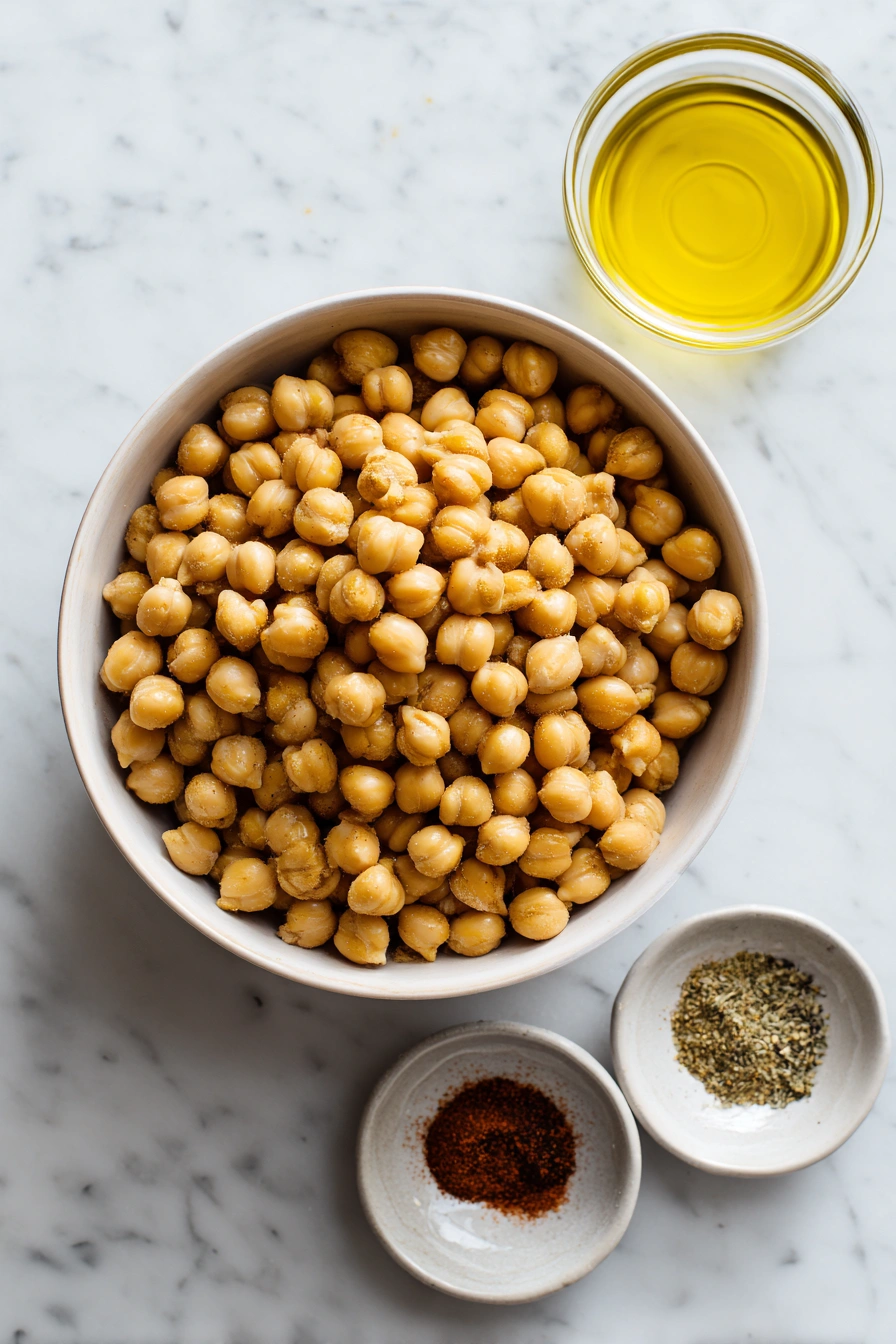 Spice Roasted Chickpeas