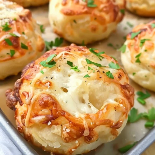 Melt-in-Your-Mouth Garlic Cheese Puffs