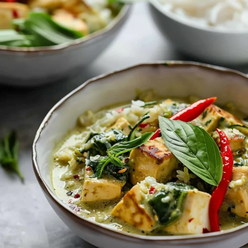 Thai Green Curry Tofu
