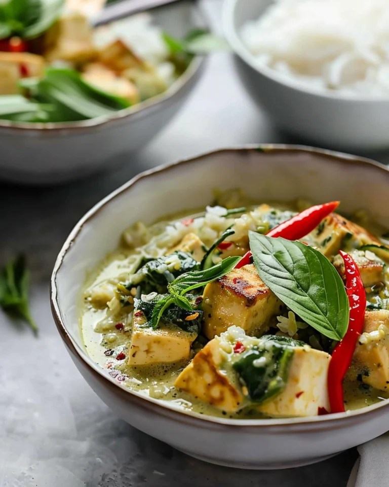 Thai Green Curry Tofu
