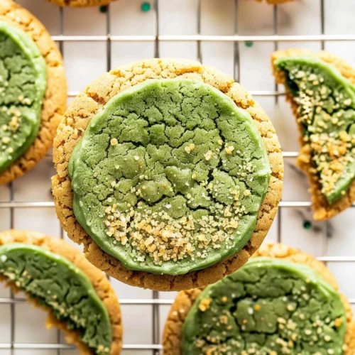 Healthy Green Spring Cookies