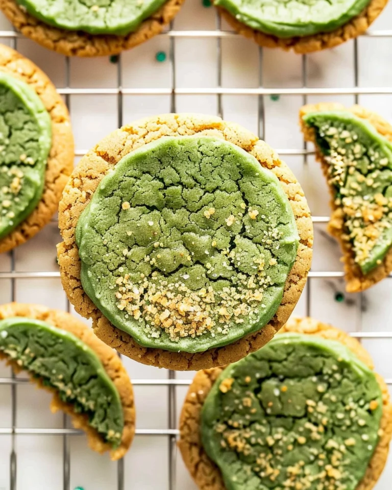 Healthy Green Spring Cookies