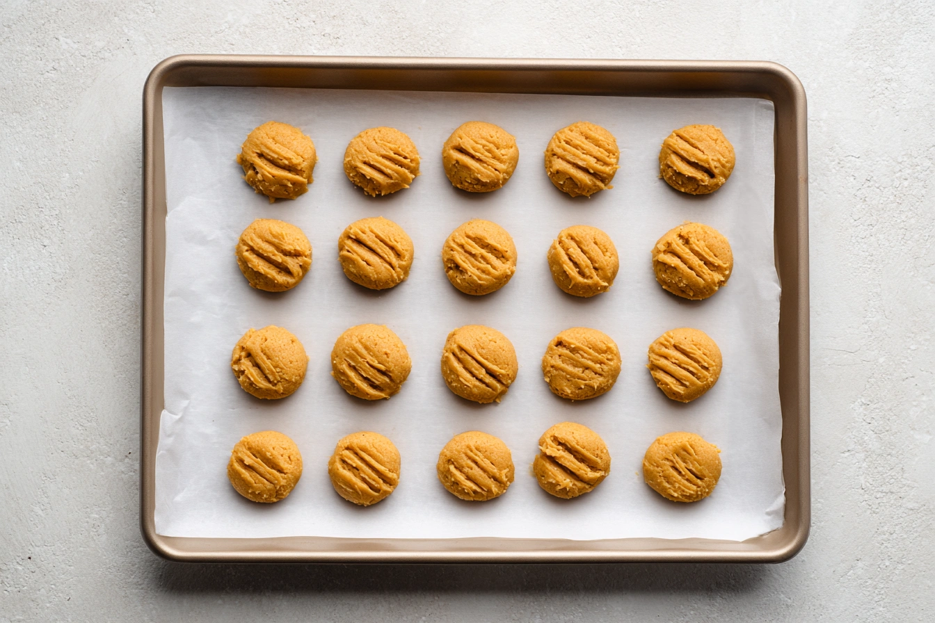 Healthy Green Spring Cookies Process