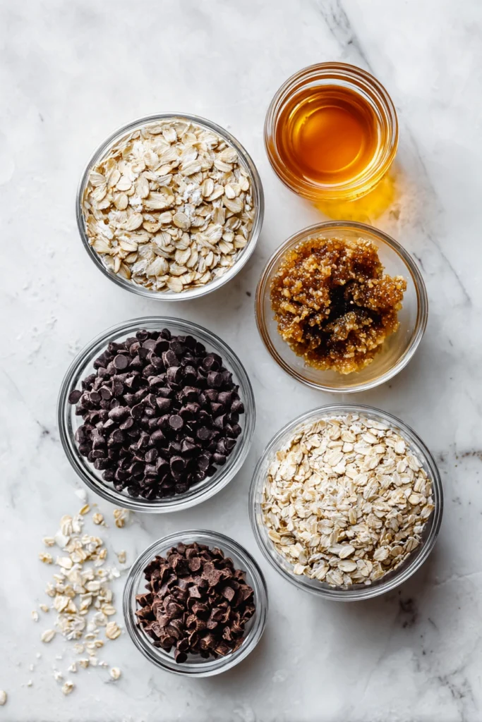 Healthy Granola Bars Ingredients