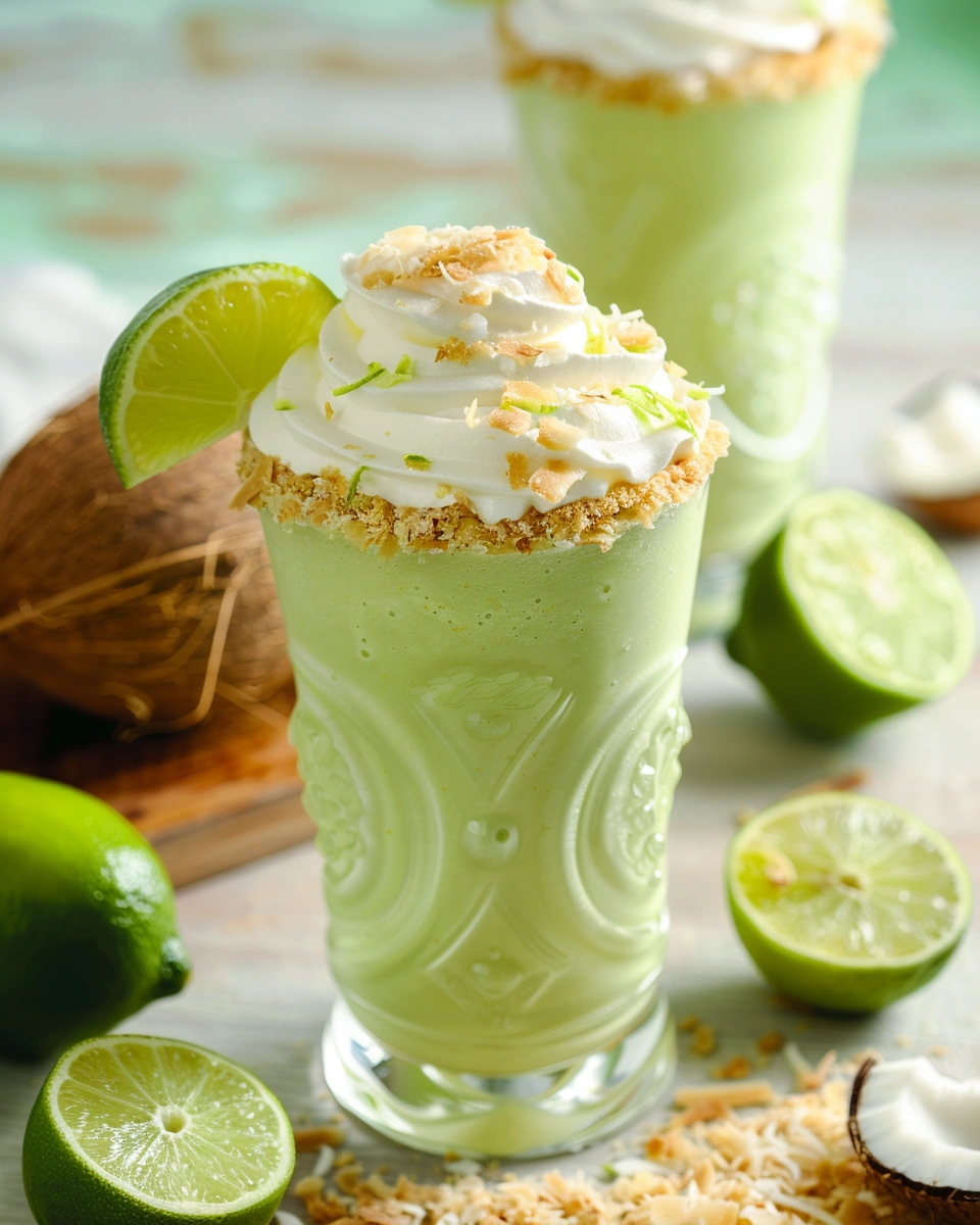 Coconut Key Lime Pie Smoothie