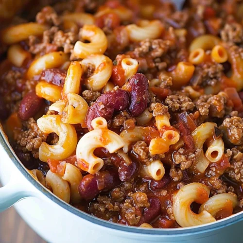 Slow Cooker Chili Mac