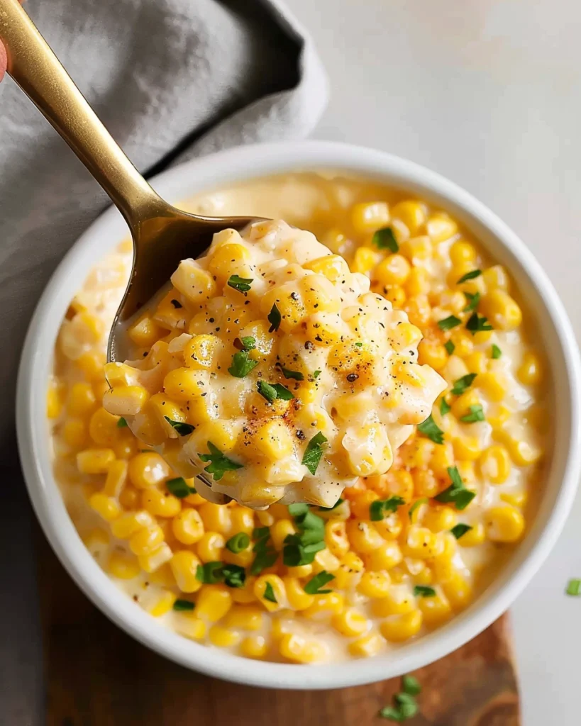 Slow Cooker Creamed Corn
