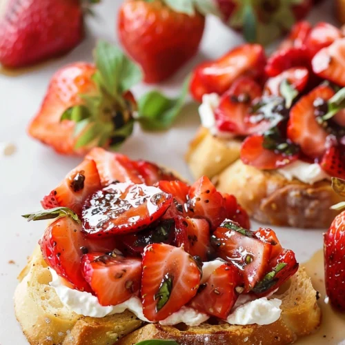 Strawberry Bruschetta