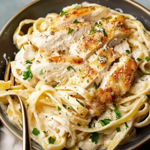 Chicken Fettuccine Alfredo