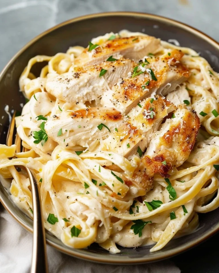 Chicken Fettuccine Alfredo