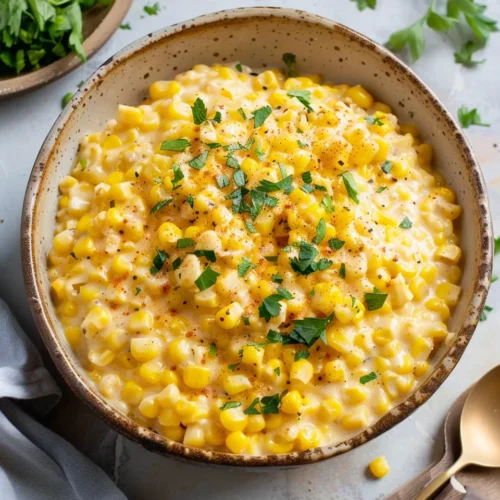 Slow Cooker Creamed Corn