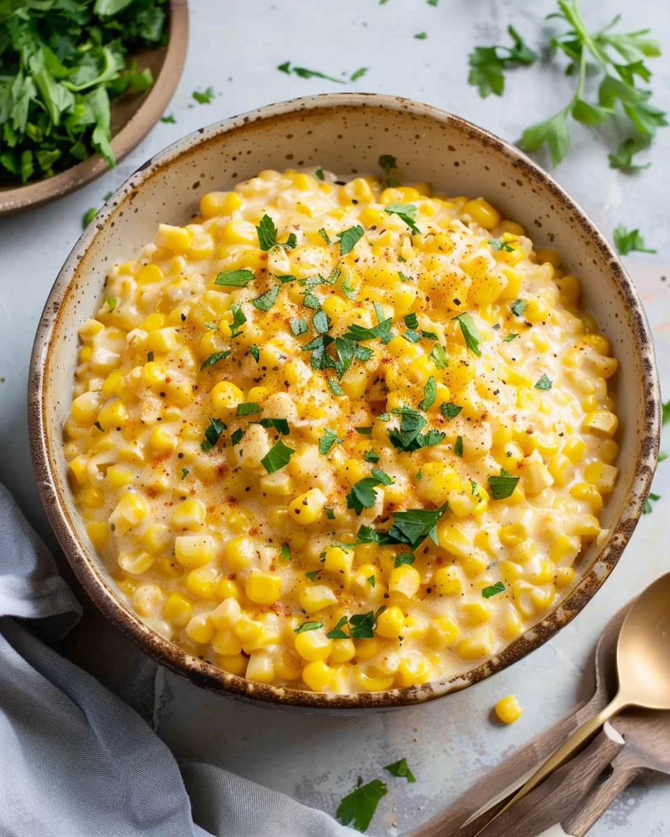 Slow Cooker Creamed Corn