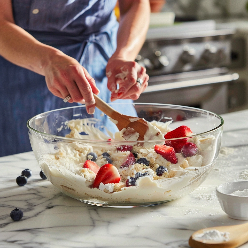Chilled Crumbl Berries and Cream Cookies