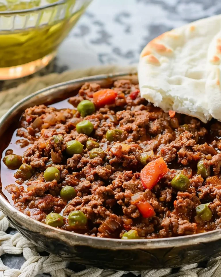 Pakistani Ground Beef Curry