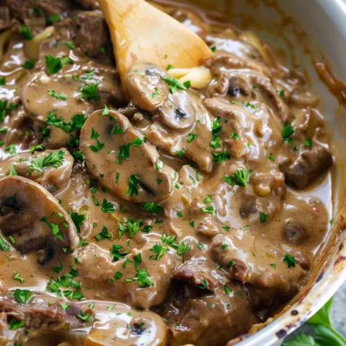 Beef Stroganoff