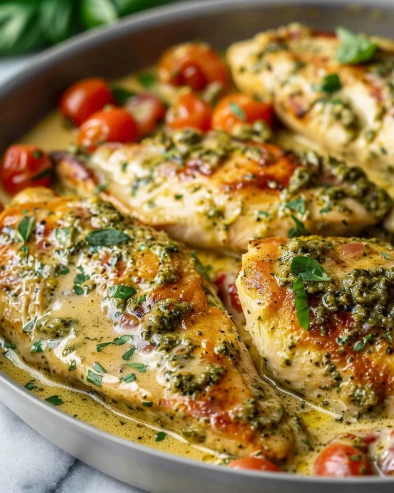 Creamy Pesto Chicken
