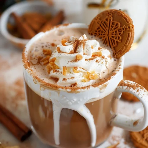 Biscoff Hot Chocolate