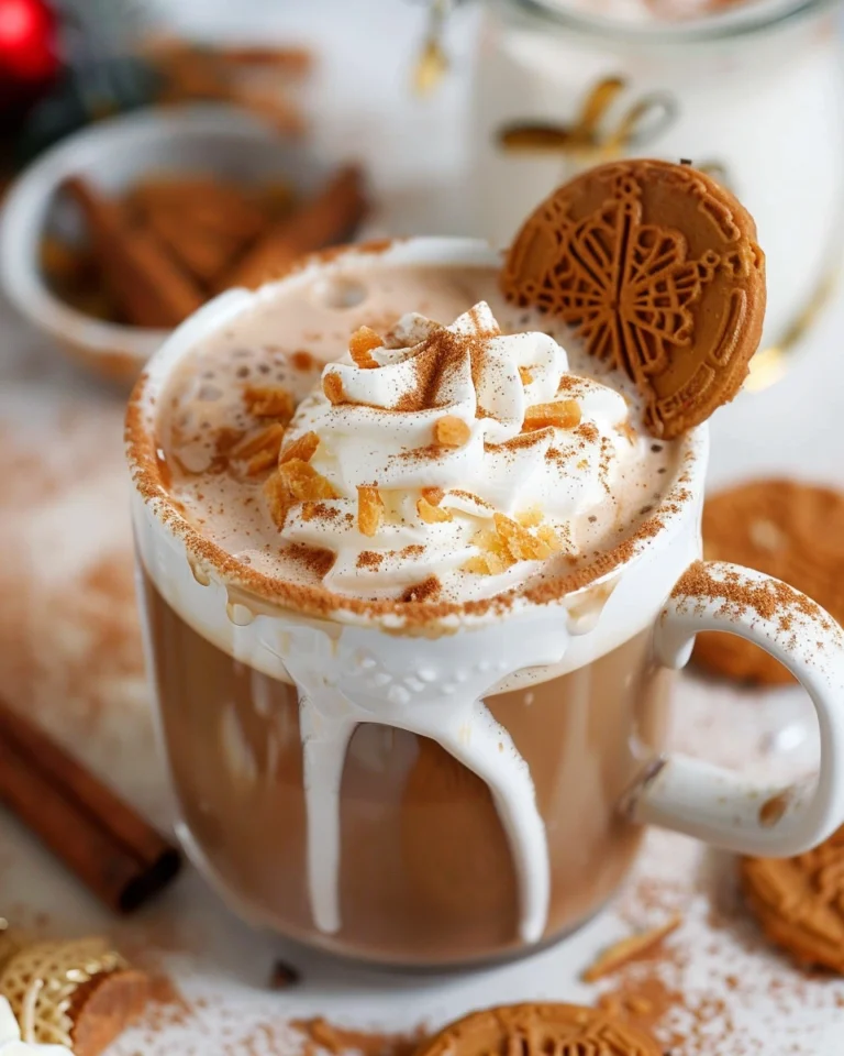 Biscoff Hot Chocolate