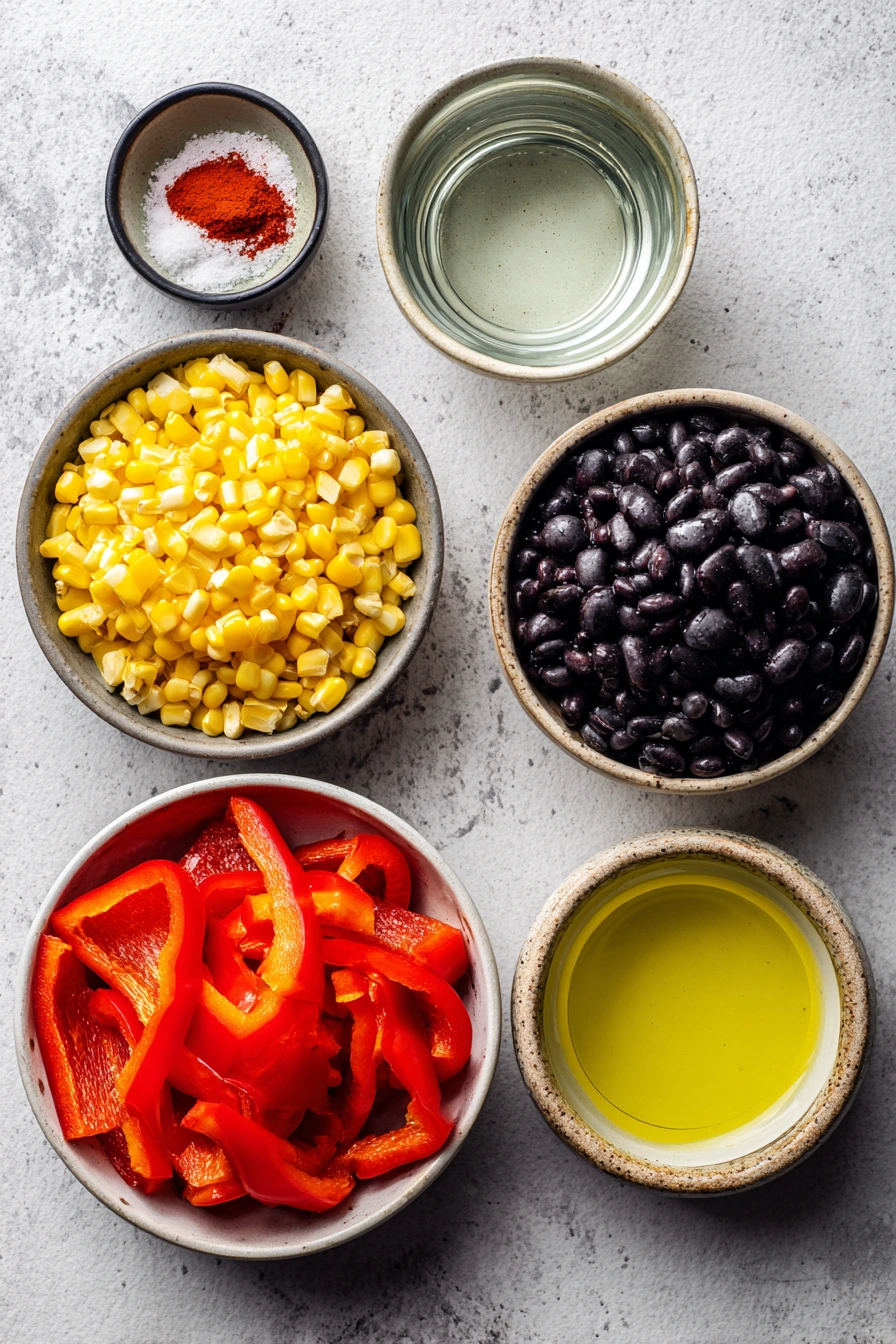 Mexican Vegetable Soup Ingredients