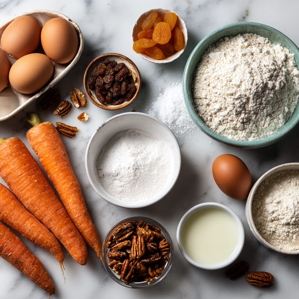 Carrot Cake Ingredients