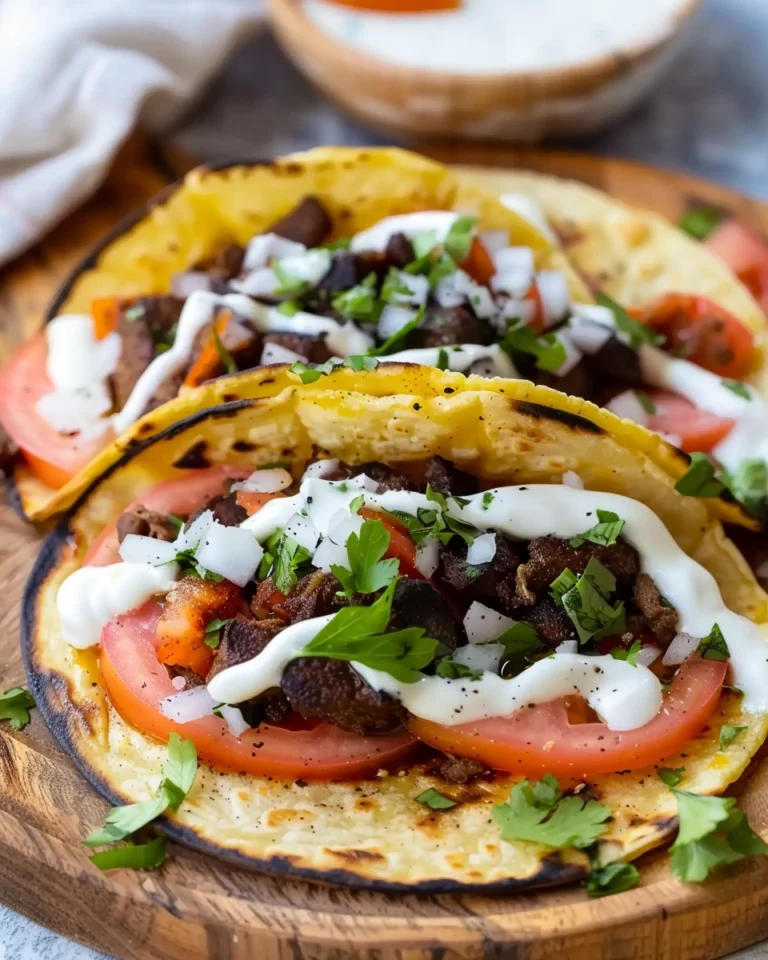 Gyros Smashed Tacos
