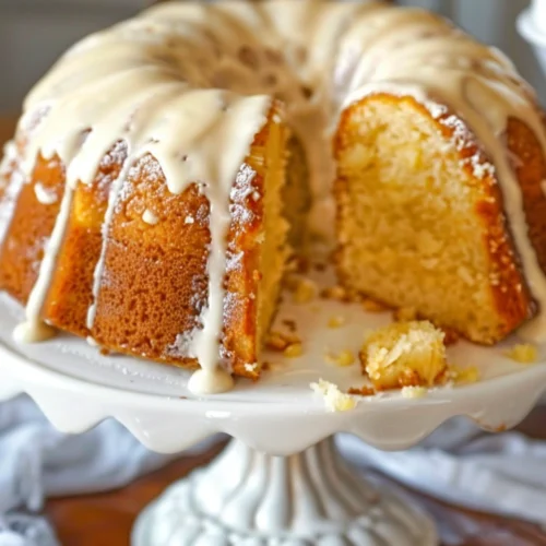 Pina Colada Pineapple Pound Cake