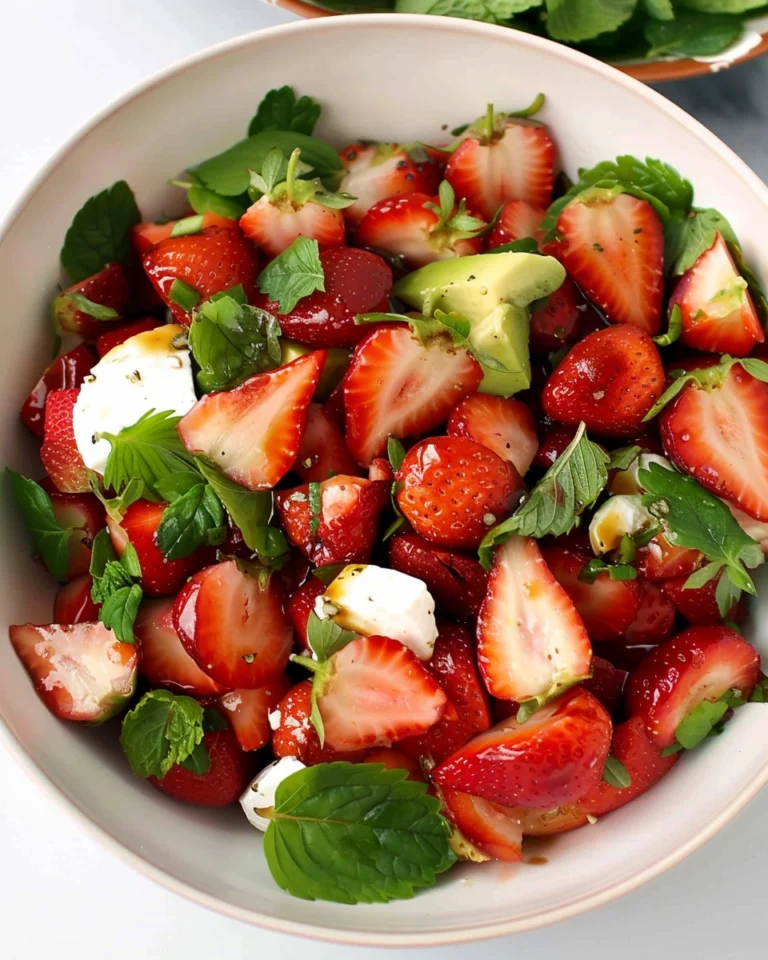 Strawberry Salad with Balsamic