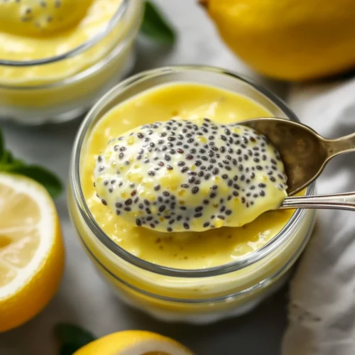 Lemon Cream Chia Pudding
