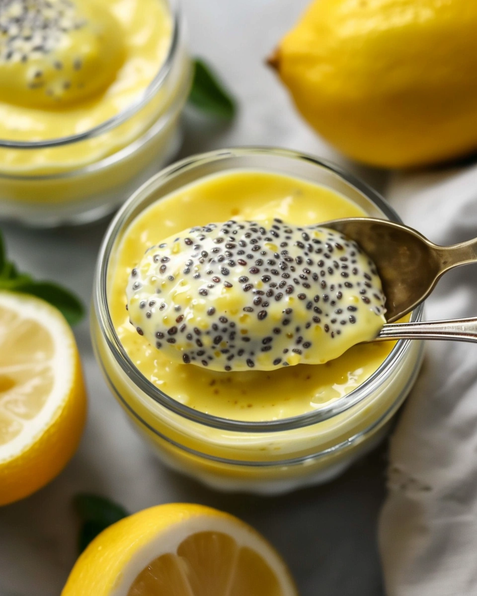 Lemon Cream Chia Pudding