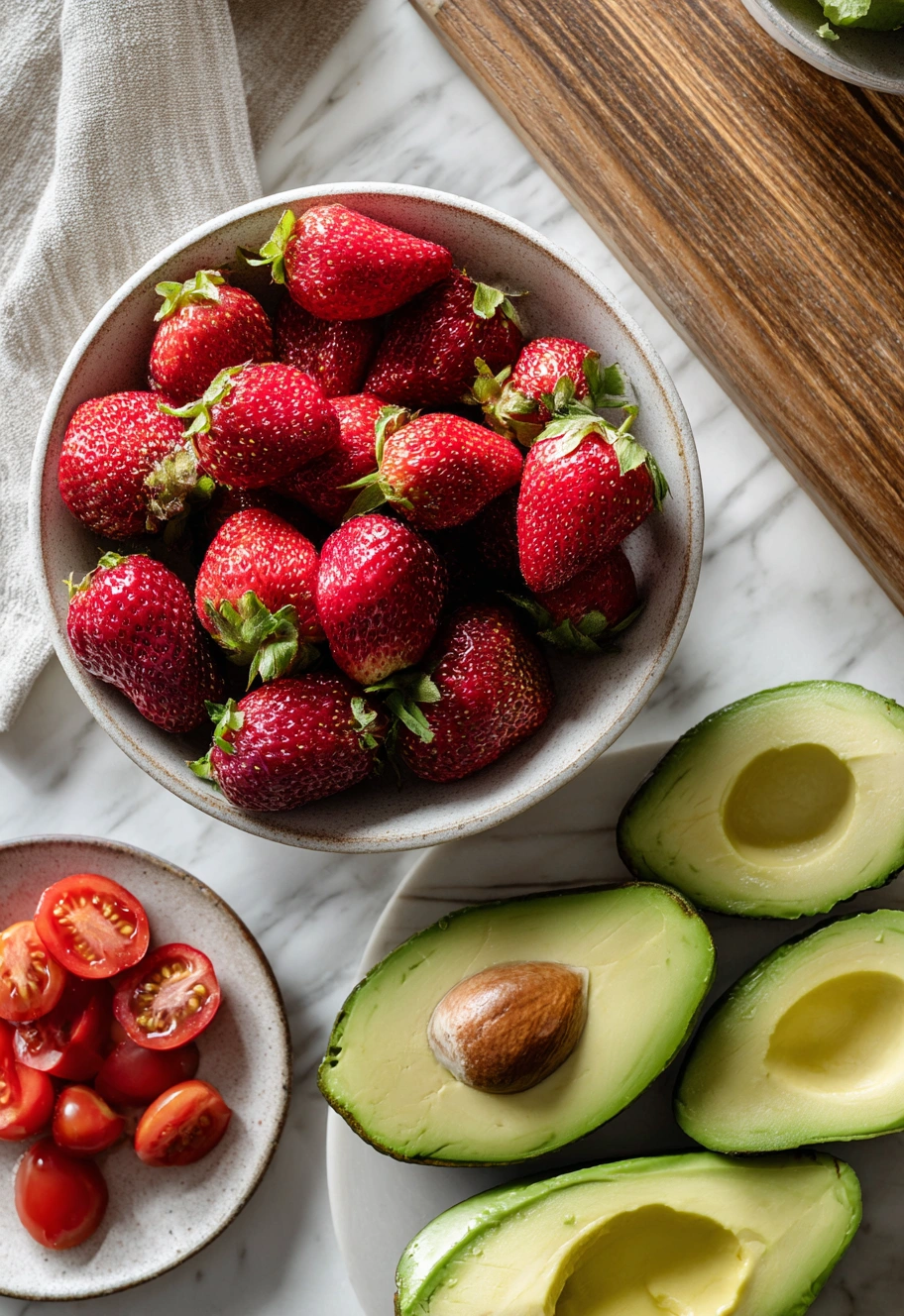 Strawberry Salad with Balsamic