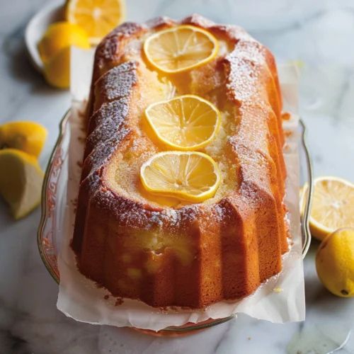 lemon curd pound cake